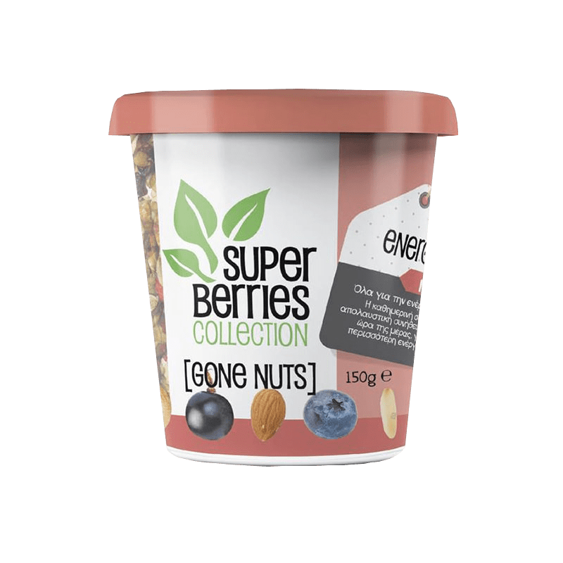 Super Berries Collection Gone Nuts Energy Mix 150γρ